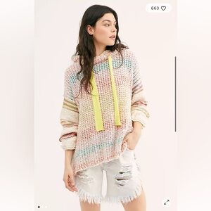 Free People Sit Next To Me Hoodie (size M)